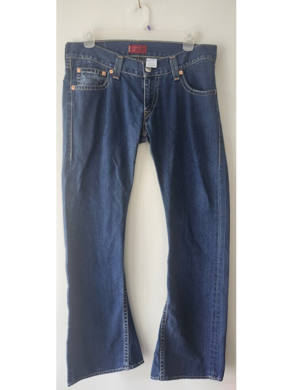 Levi's Women's Tough Boot Type 1 Jeans Size 11L, Flared Leg, Stretch